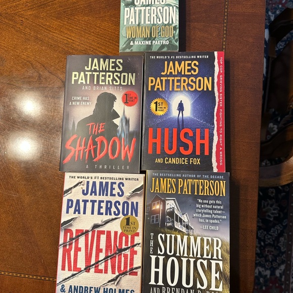 Other - James Patterson Thriller 5 Book Set